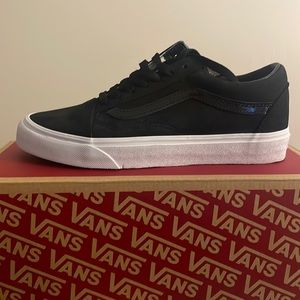 Matte Black Old Skool Vans